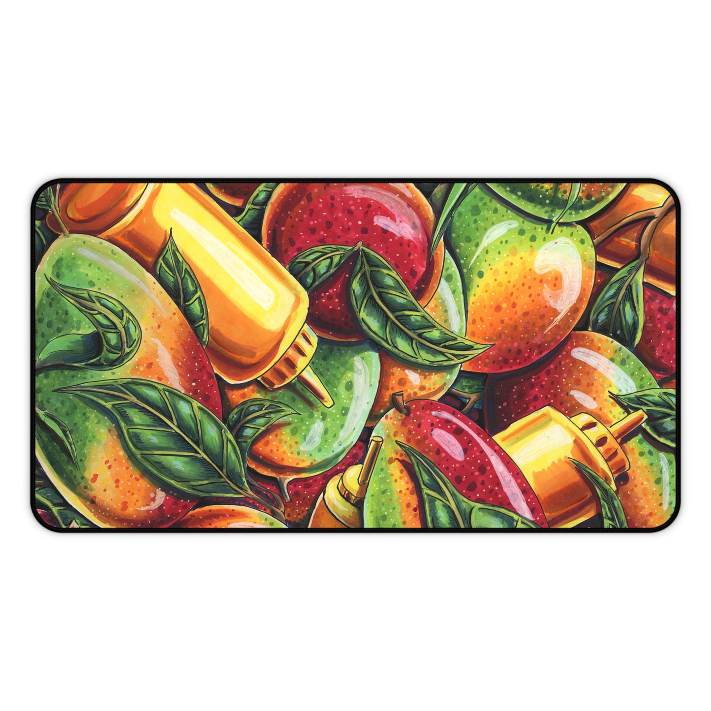 Mango Mustard Desk Mat