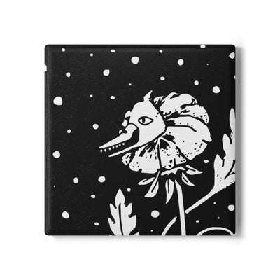 Ceramic Coaster - Flower Cannibal