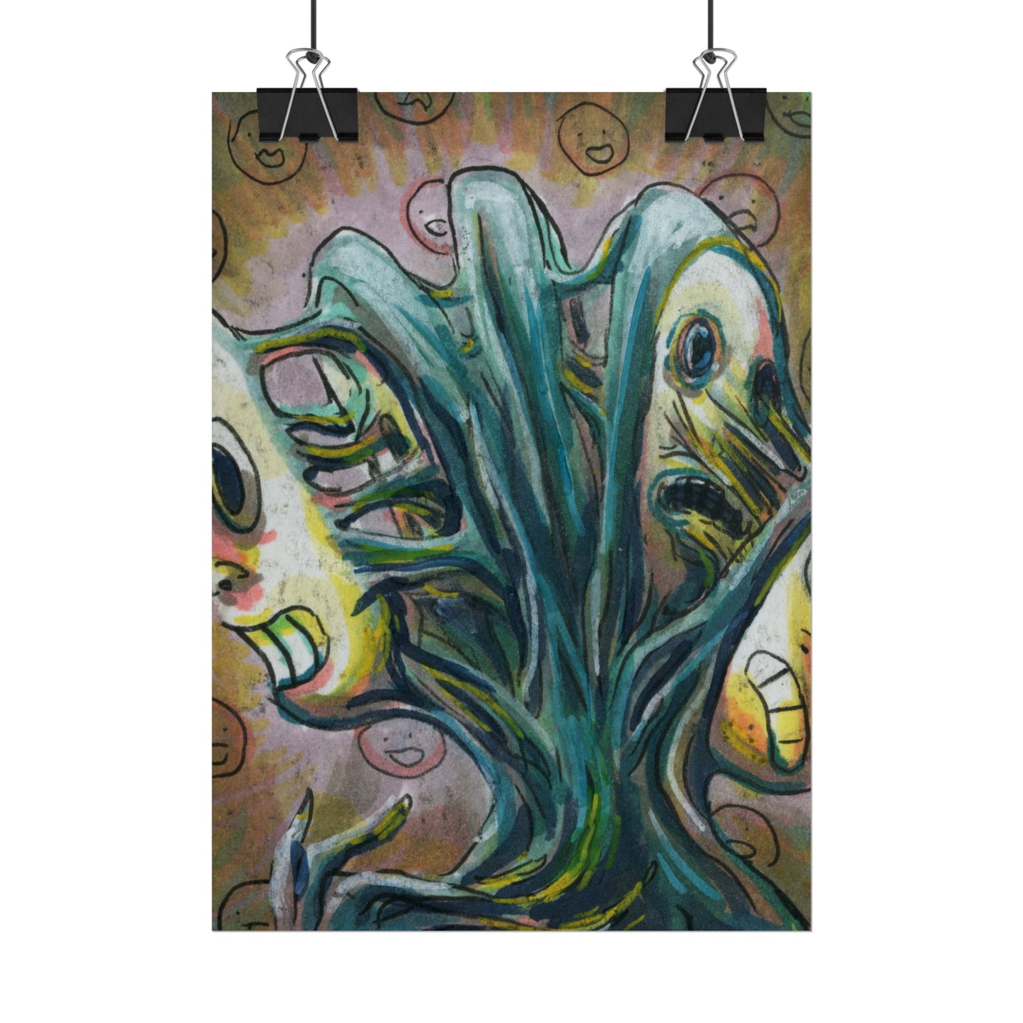 "Multiple Faces" poster