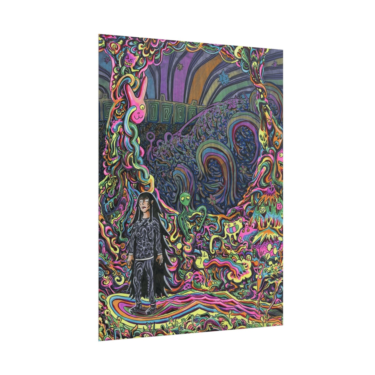 "Welcome to Floofle World" Print