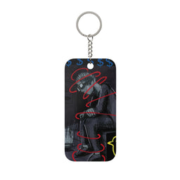 Iris Double-Sided Keychain Charm