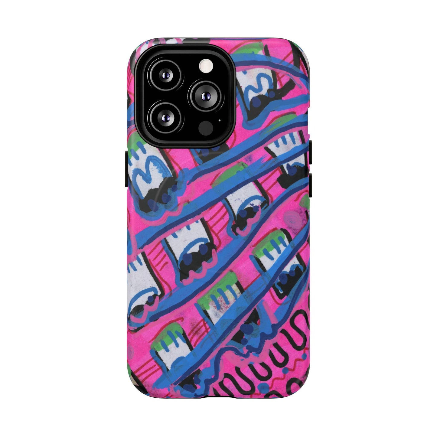 Pink Blast Tough Magnetic Case