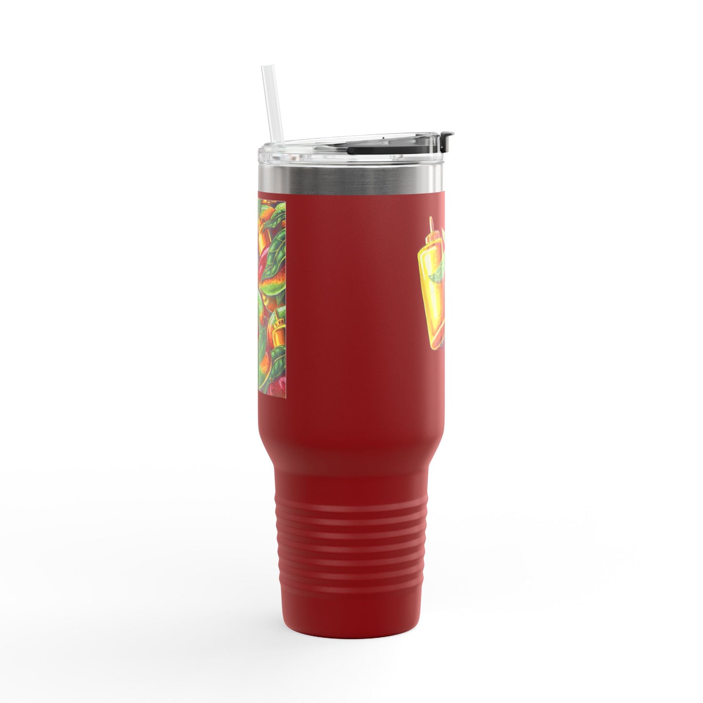 Mango Mustard Insulated Travel Mug, 40oz