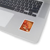 "Orange Brain" sticker