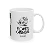 Ceramic Mug (11oz & 15oz) - Flower Cannibal