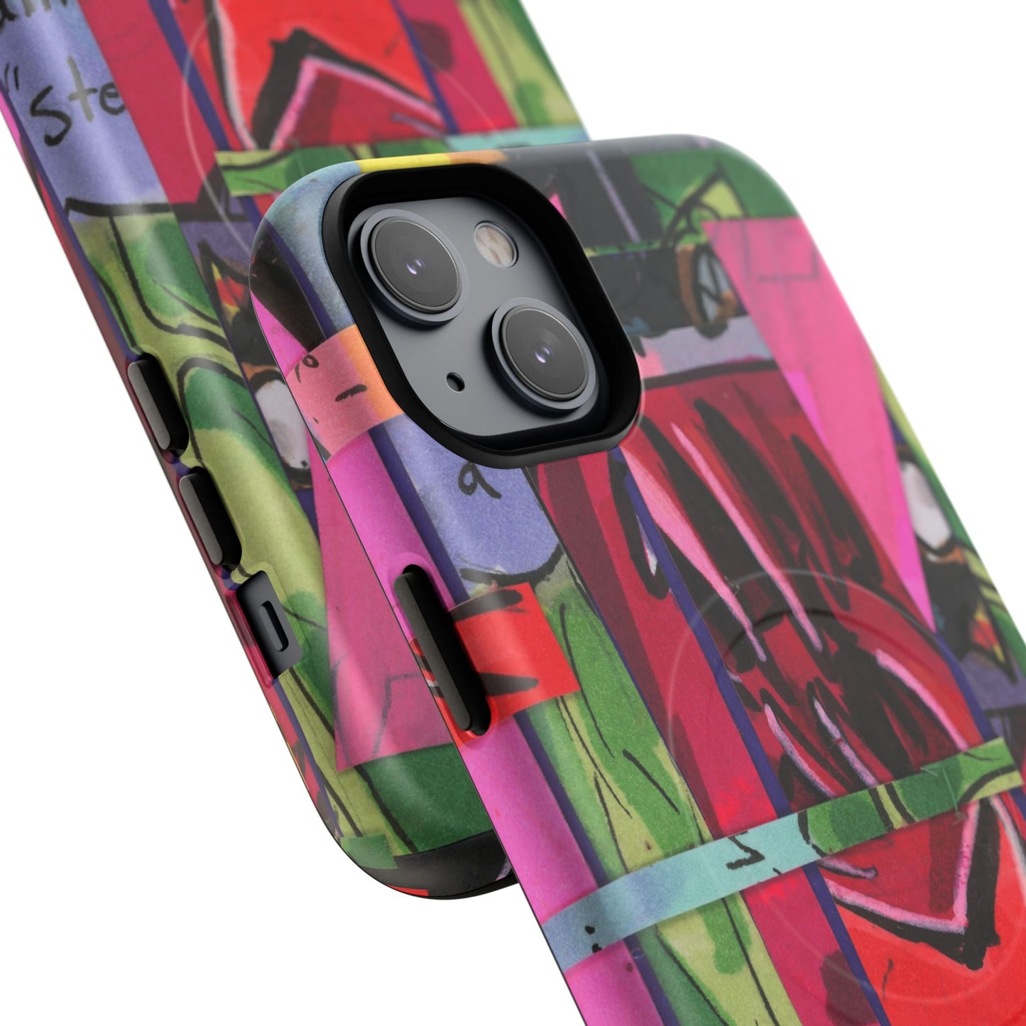 Abstracted Demon Tough Magnetic Cases