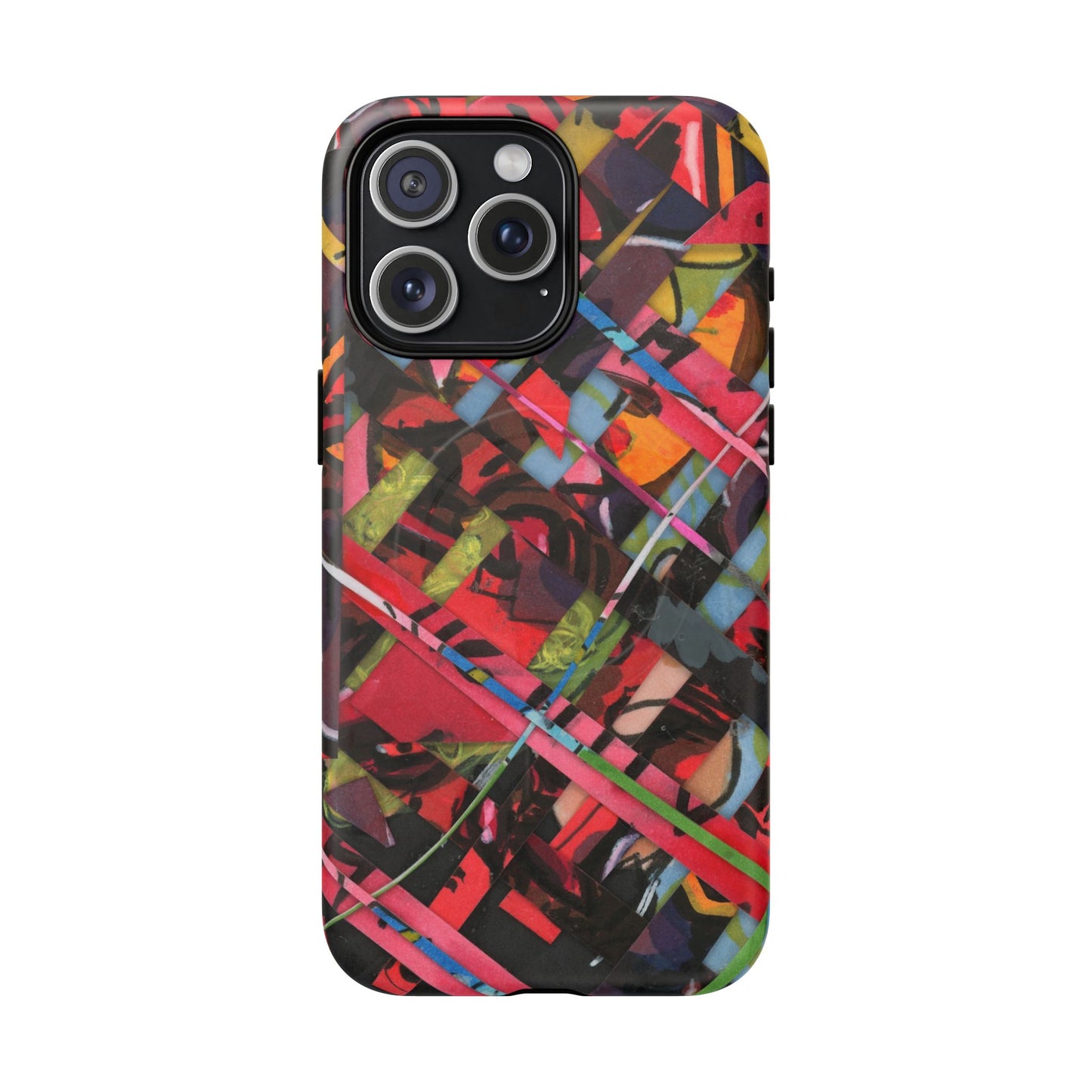 Abstracted Scraps Tough Magnetic Cases