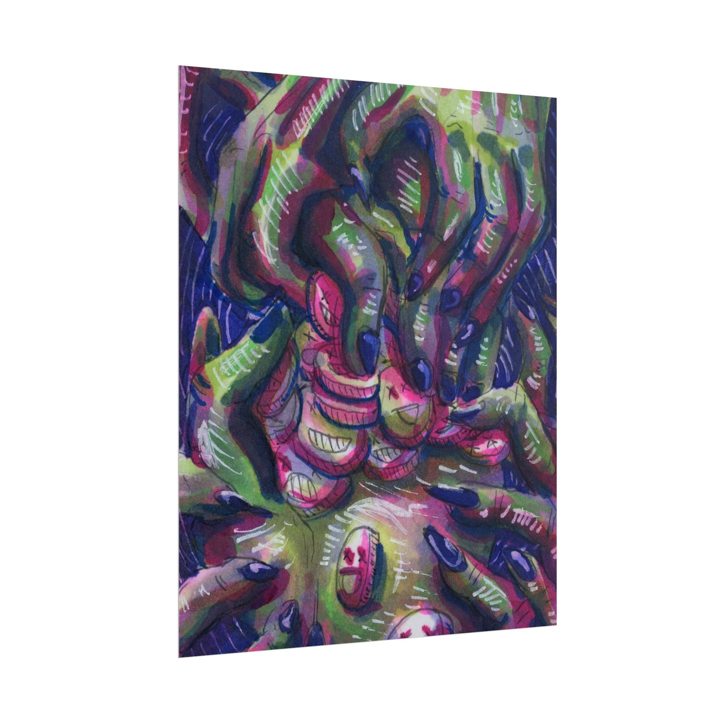 "Unclench my Fist" poster