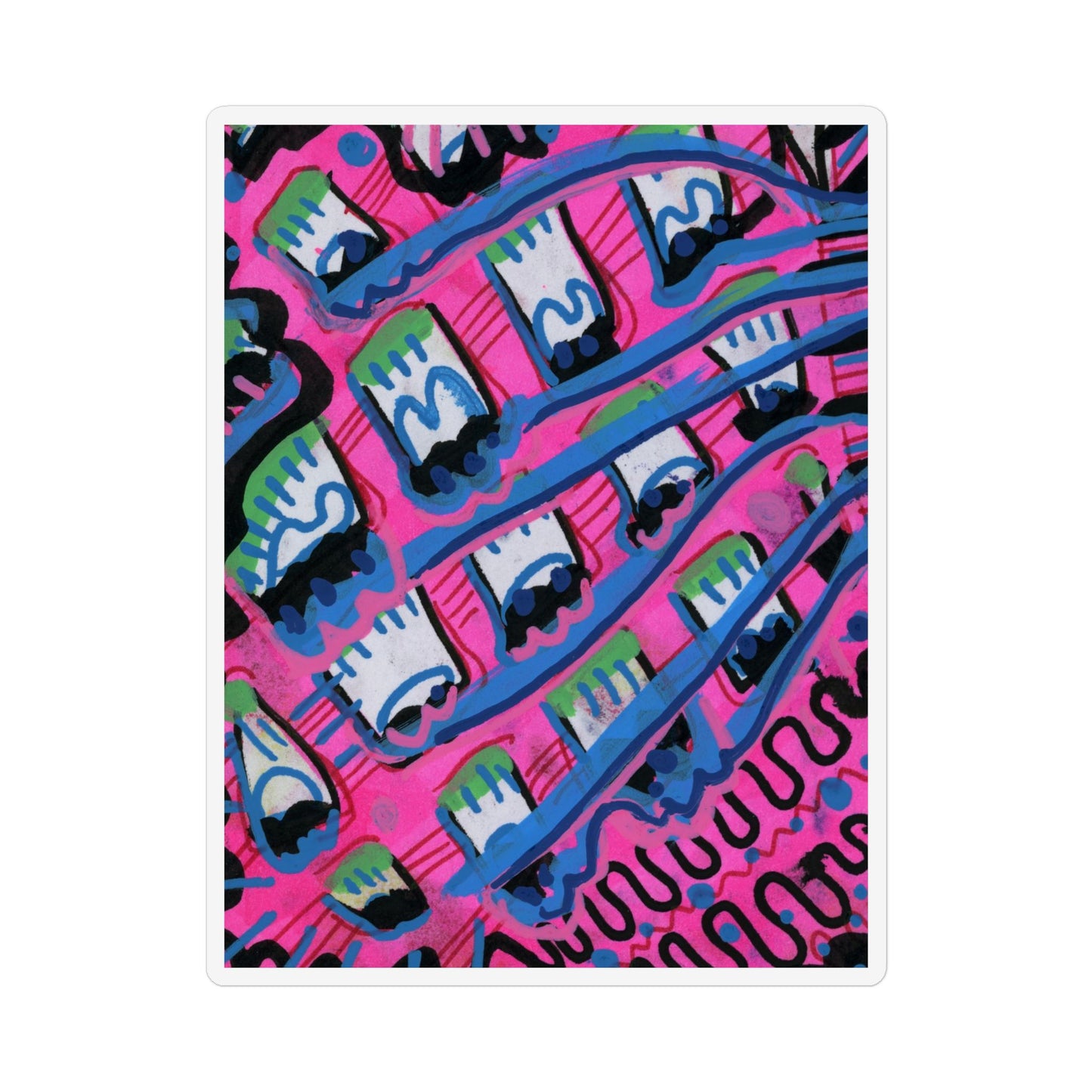 Pink Blast Magnet