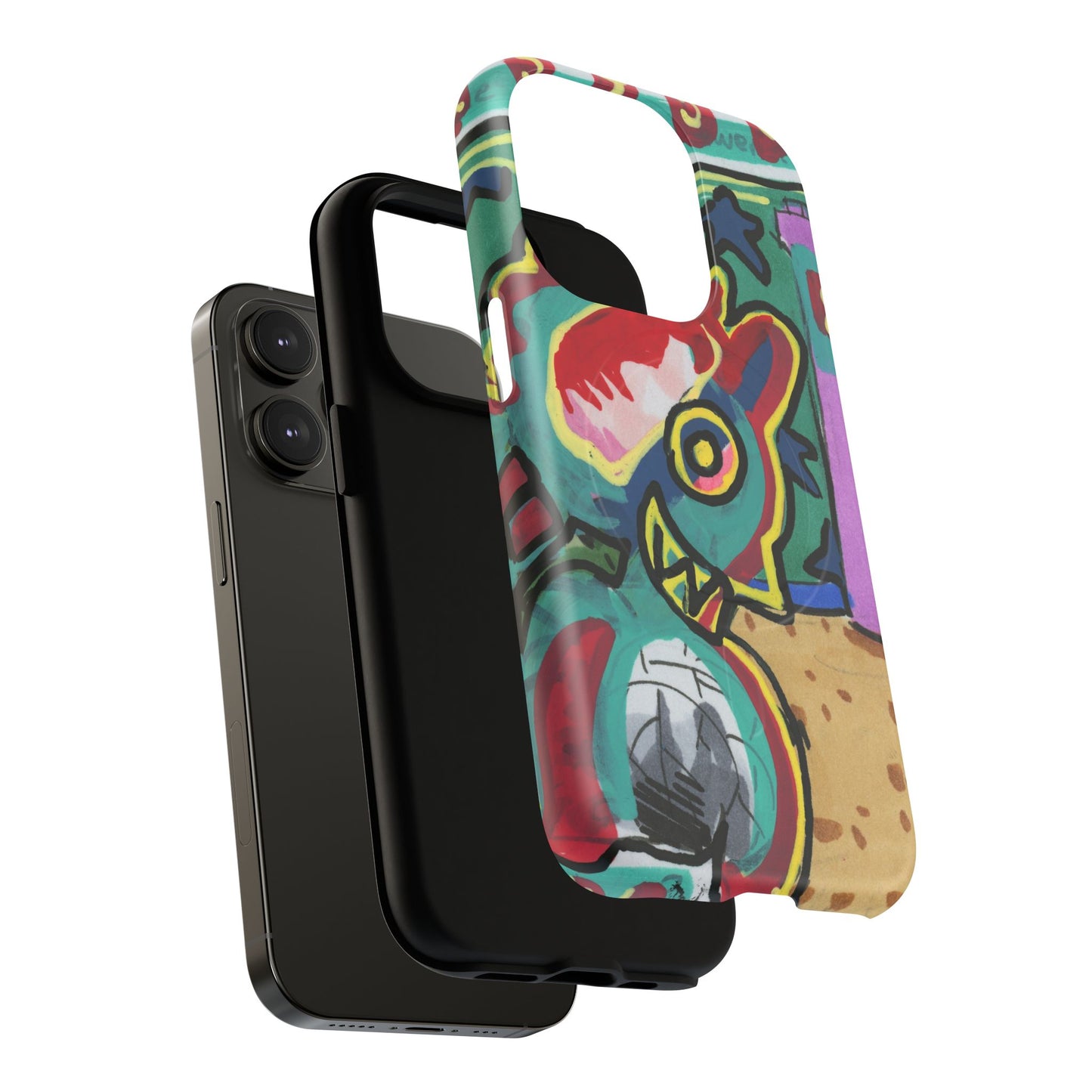 Smiley Creature Tough Magnetic Cases