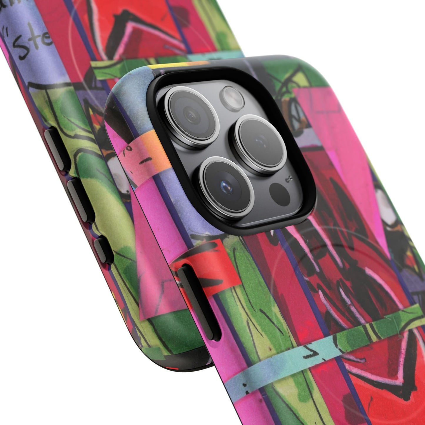 Abstracted Demon Tough Magnetic Cases
