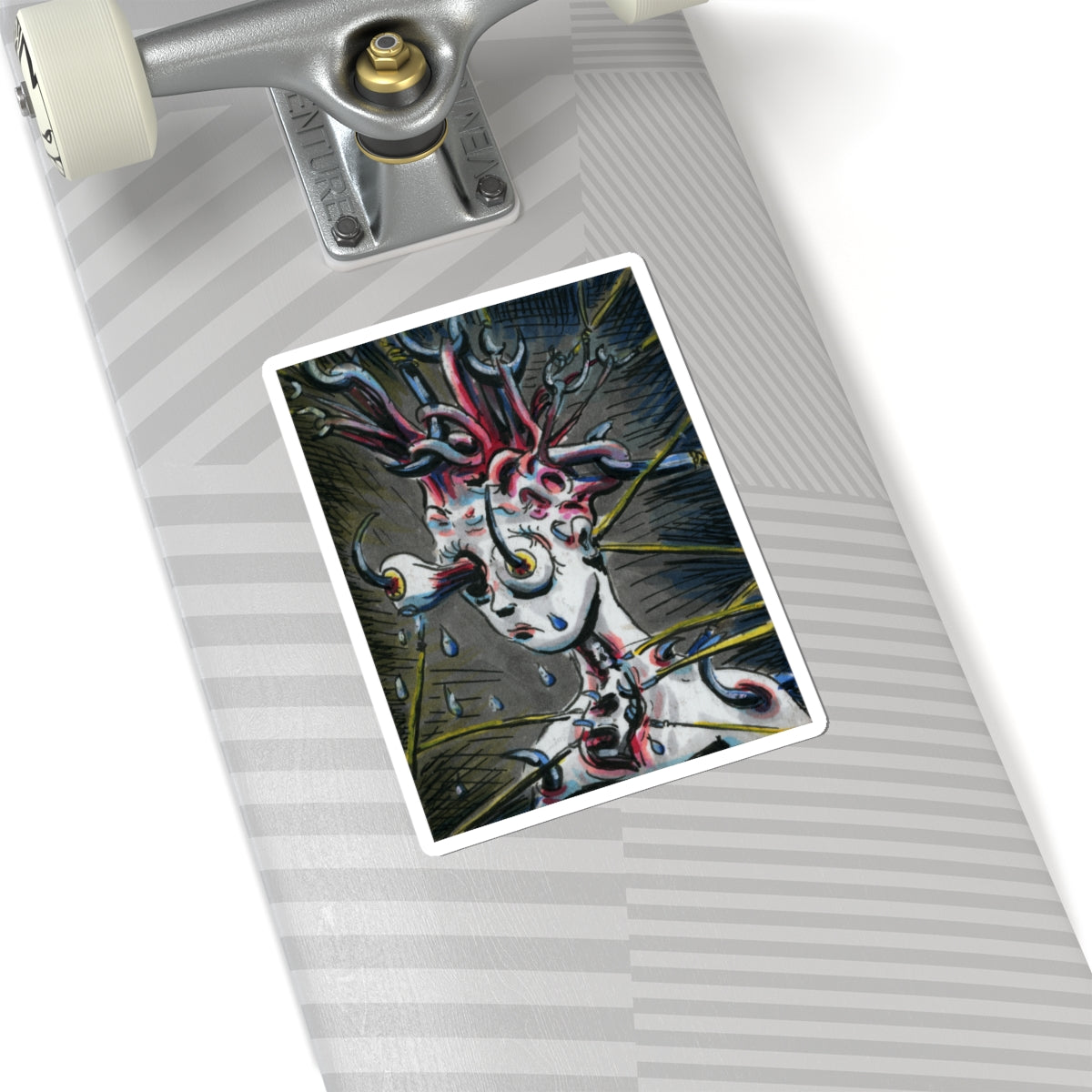 "Stressed Out" sticker