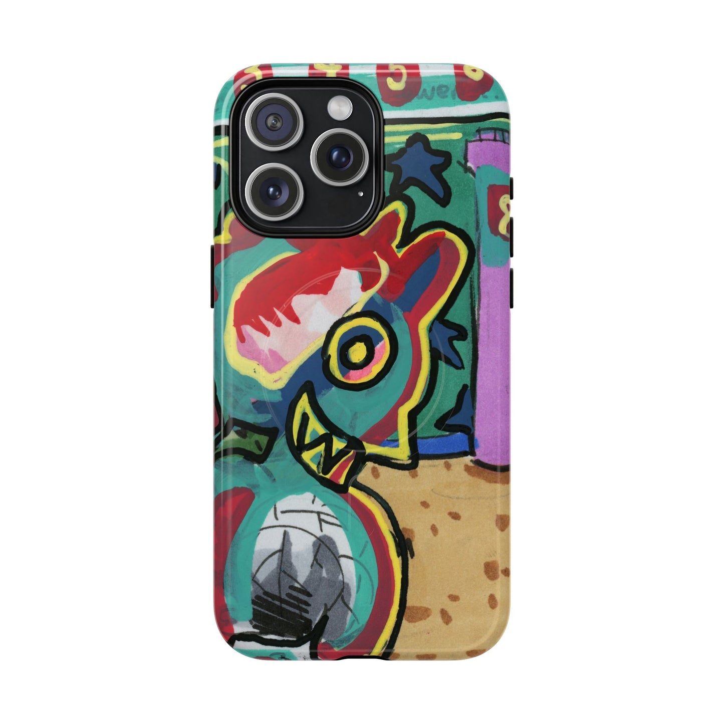 Smiley Creature Tough Magnetic Cases