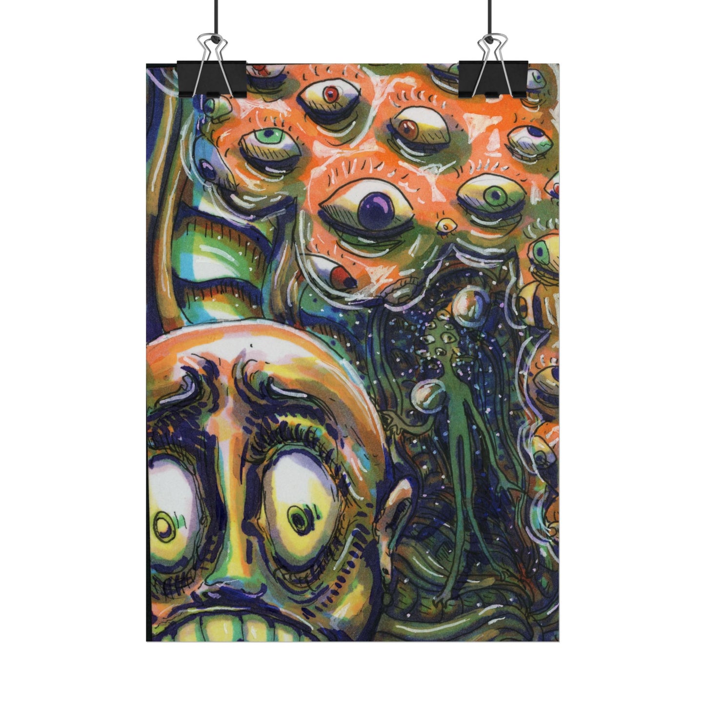 "Eyeball Freakout" poster