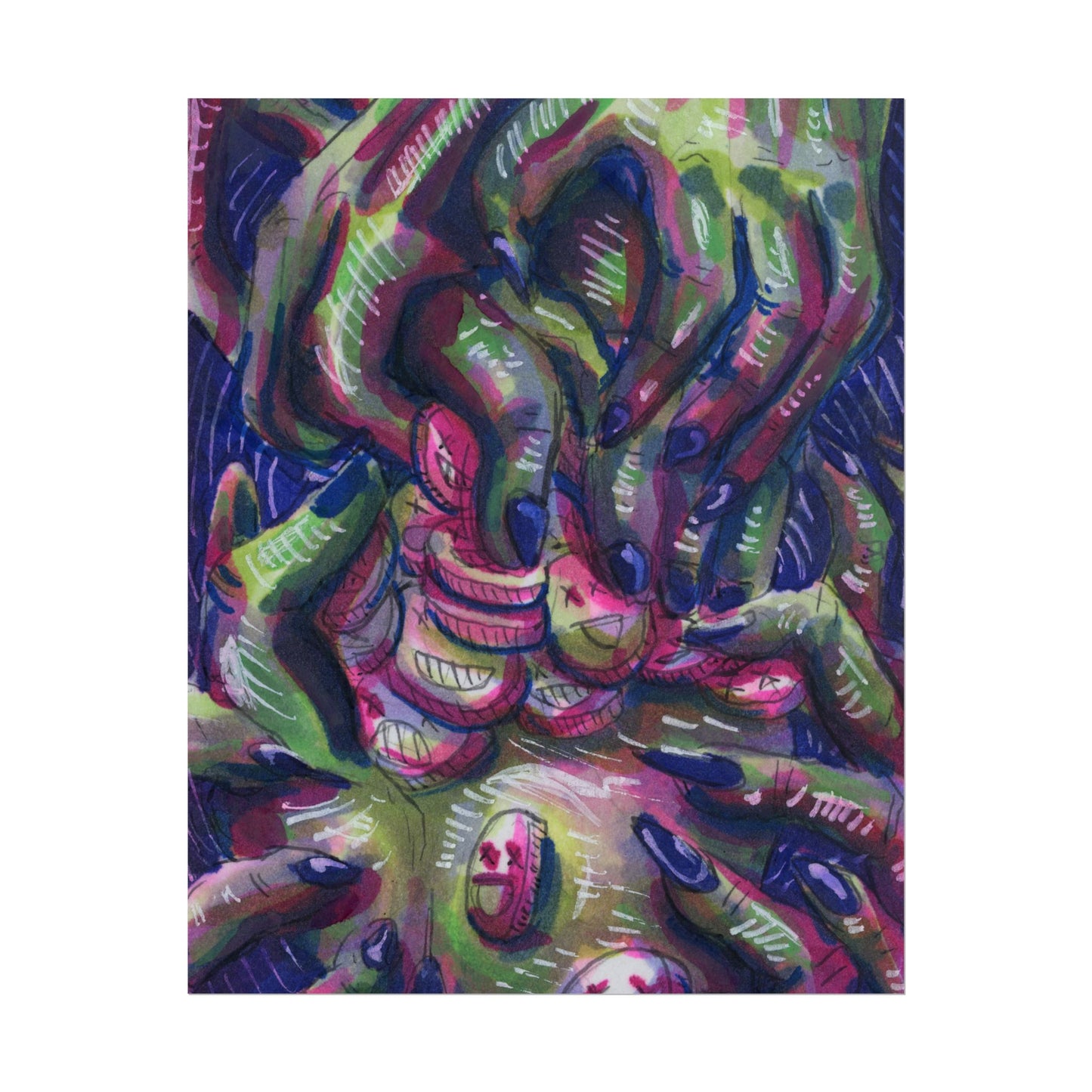 "Unclench my Fist" poster