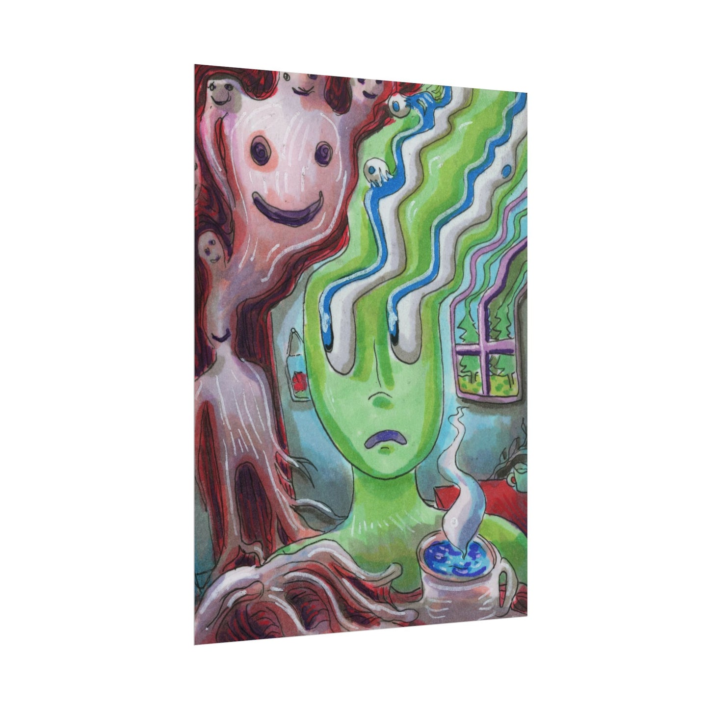 "Unwanted Visitor" poster