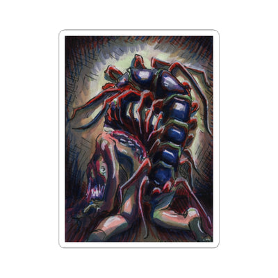 "Centipede Lady" sticker