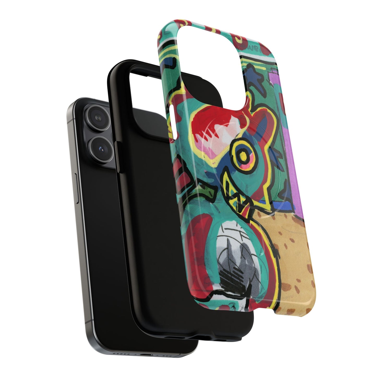 Smiley Creature Tough Magnetic Cases