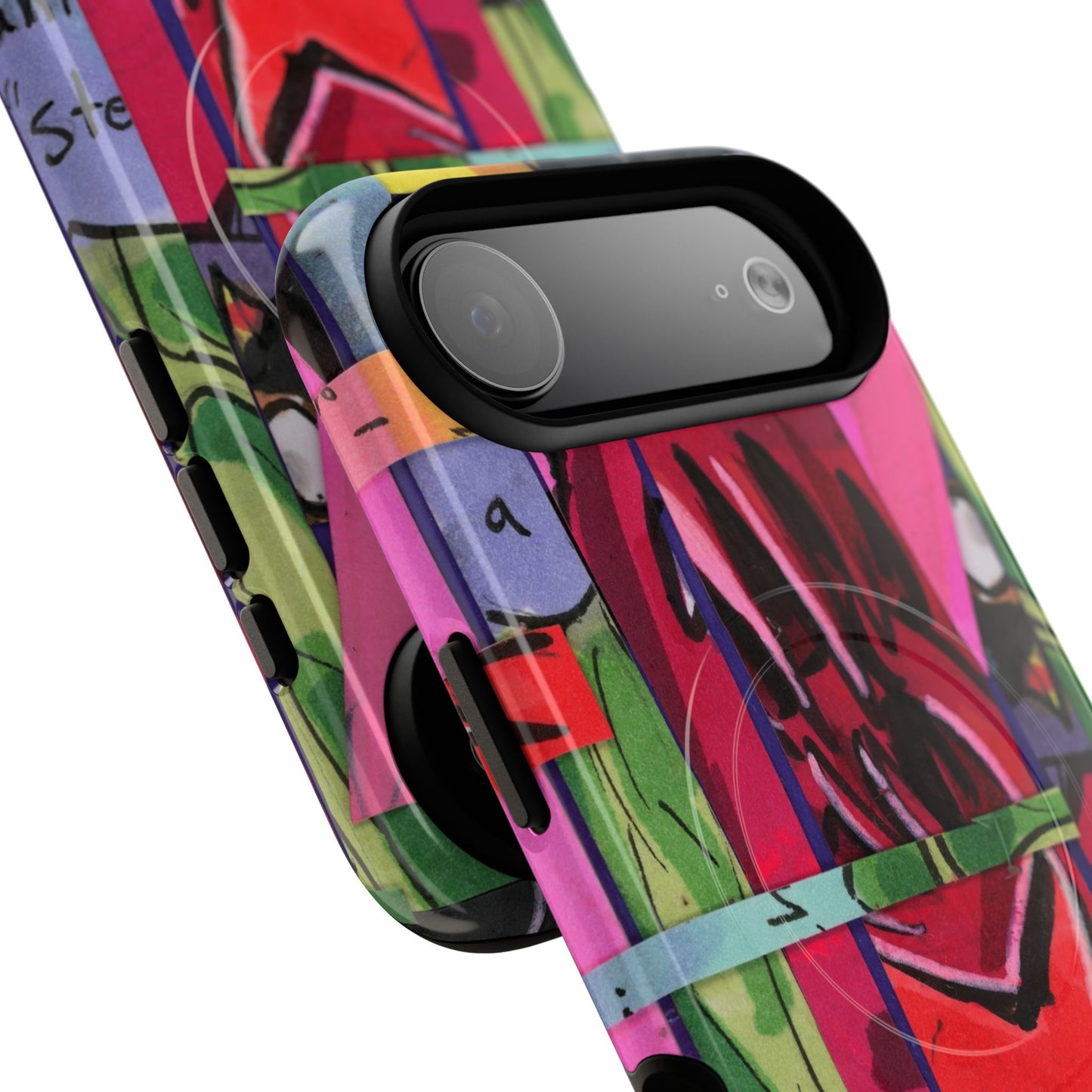 Abstracted Demon Tough Magnetic Cases