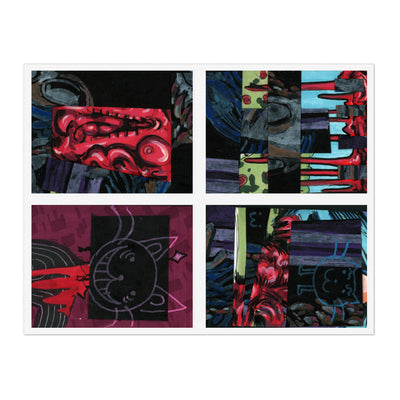 Blood Bucket Sticker Sheet