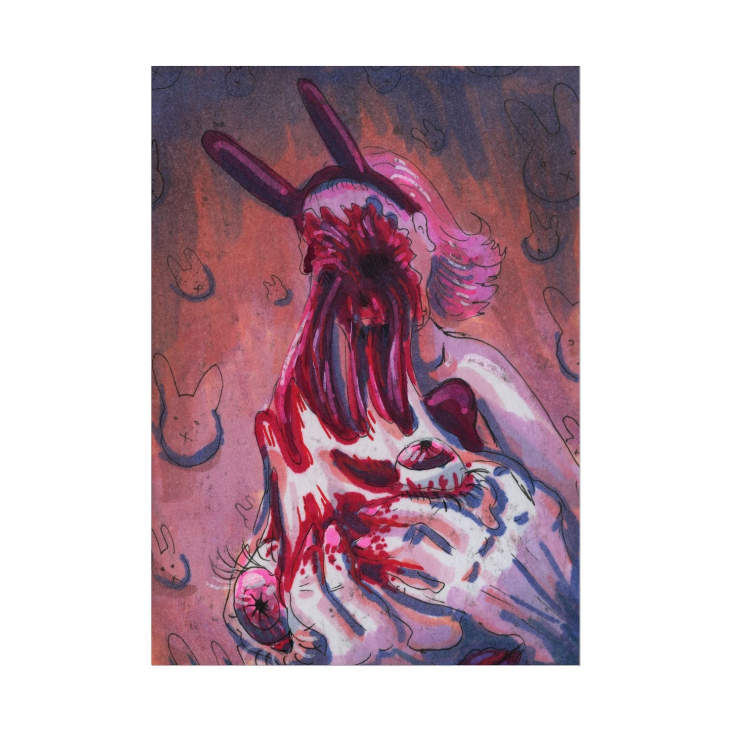 "Face Ripped Off" poster