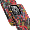 Abstracted Scraps Tough Magnetic Cases