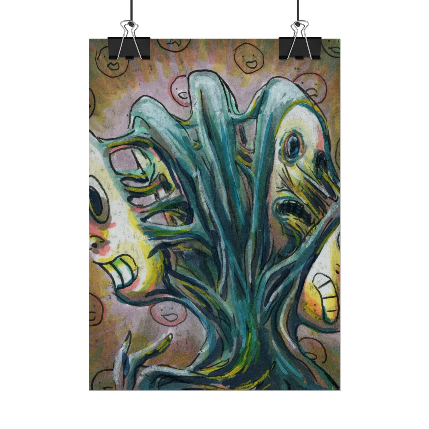 "Multiple Faces" poster