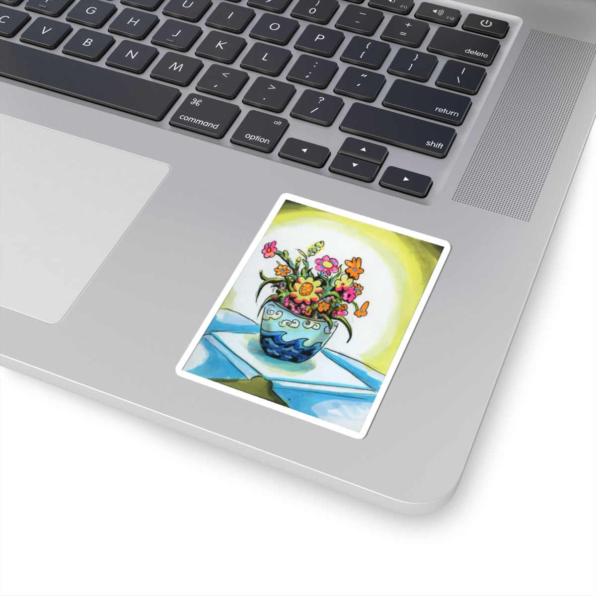 "Flower Vase" sticker