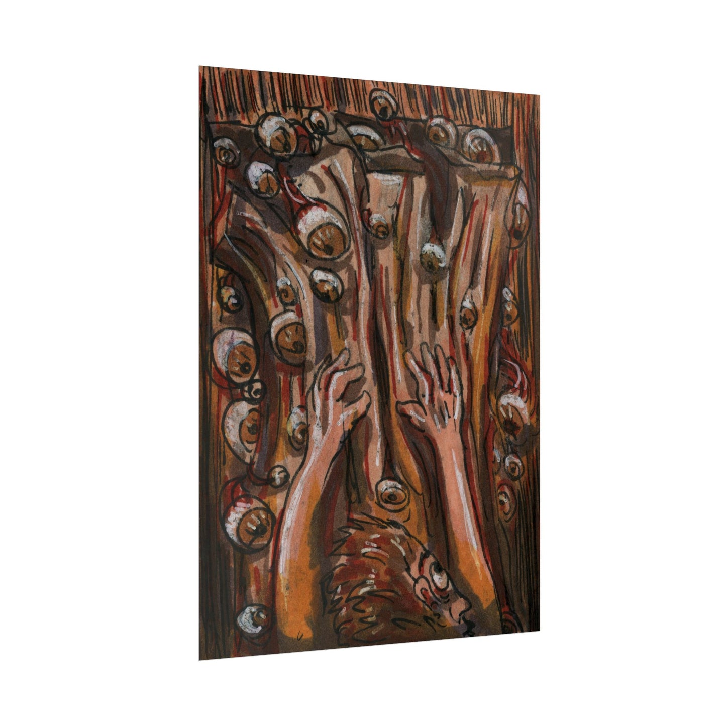 "Quit Staring" poster