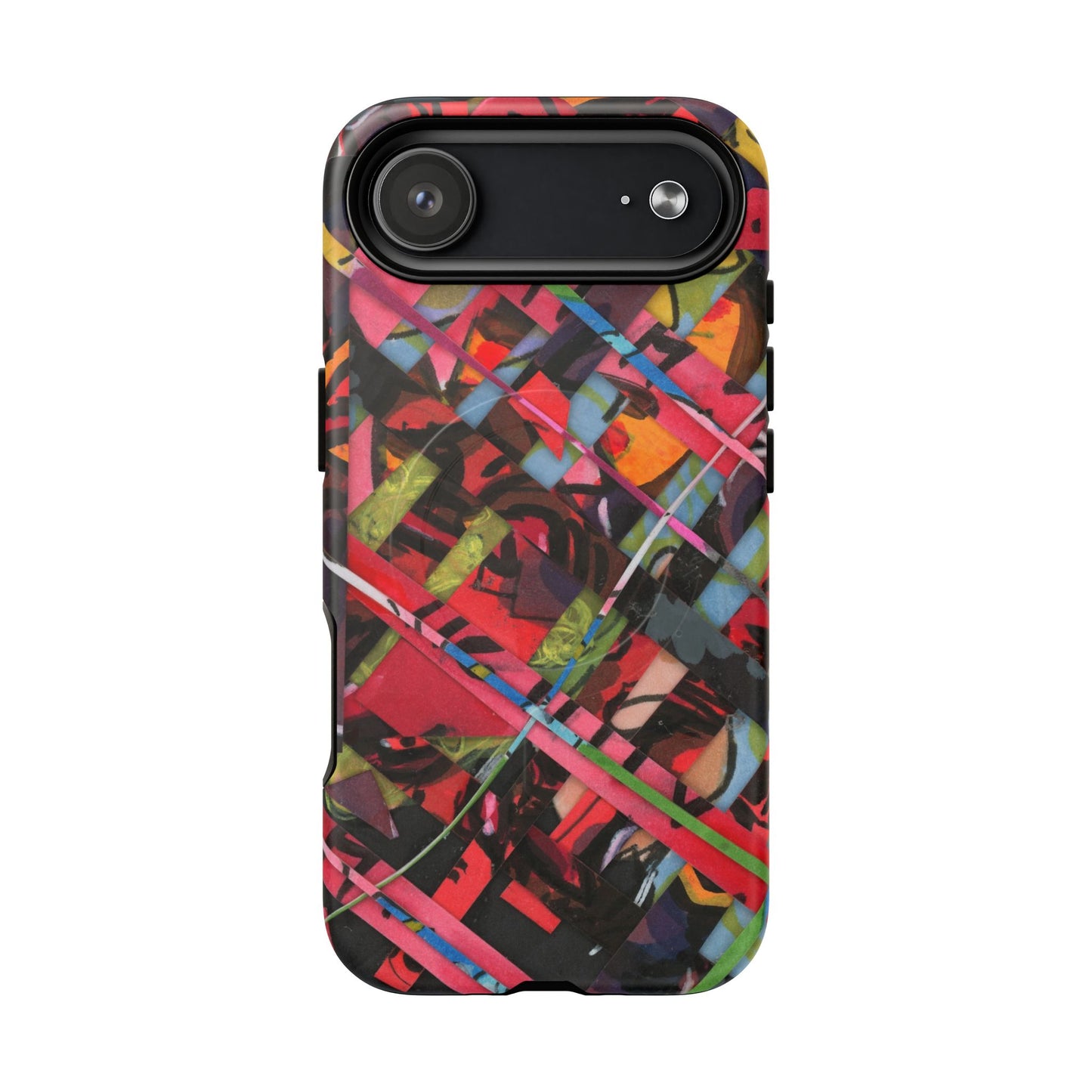 Abstracted Scraps Tough Magnetic Cases