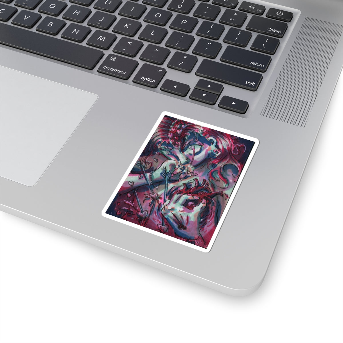 "Heartthrob" sticker