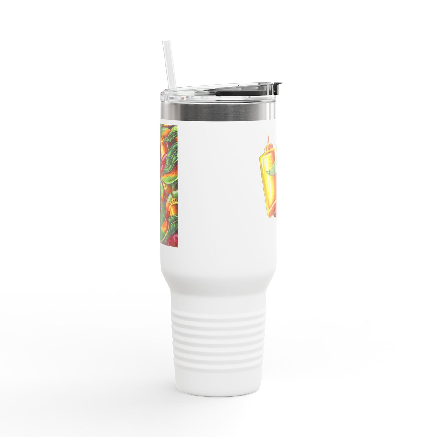 Mango Mustard Insulated Travel Mug, 40oz