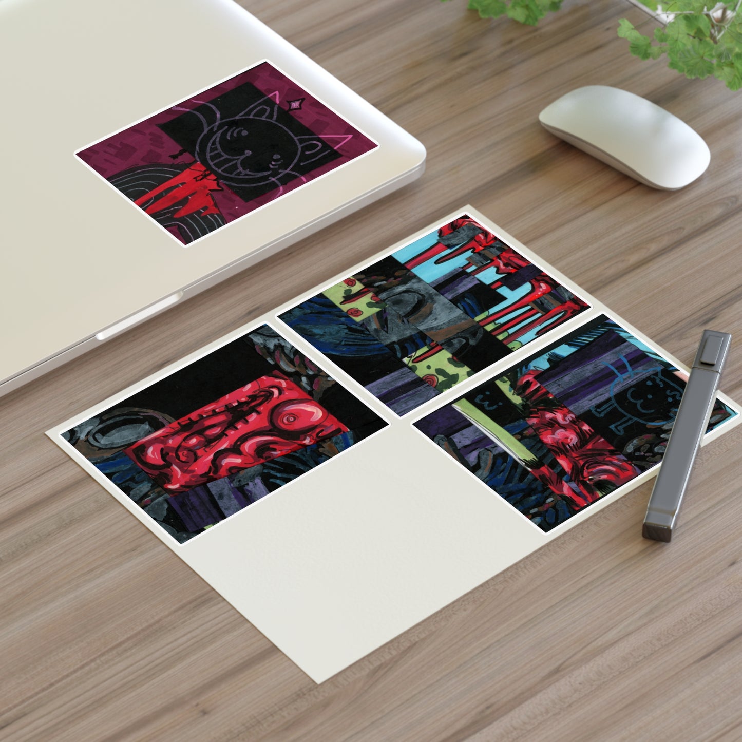 Blood Bucket Sticker Sheet