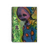 Sad Dude Spiral Notebook - Ruled Line
