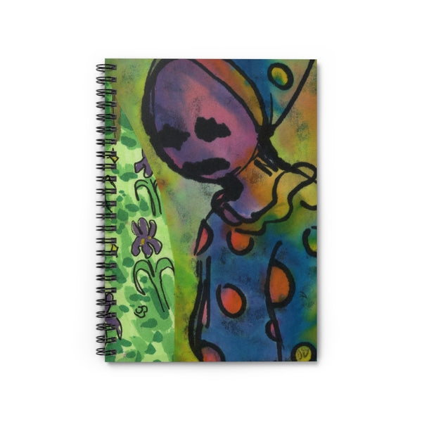 Sad Dude Spiral Notebook - Ruled Line