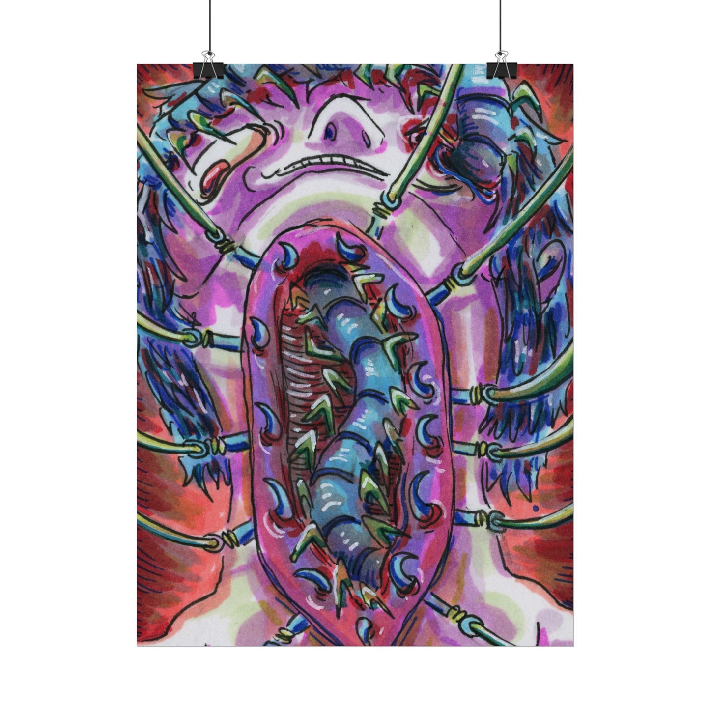 "Centipede Neck" poster