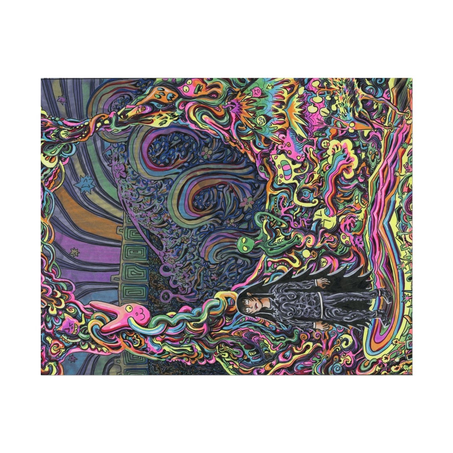 "Welcome to Floofle World" Print