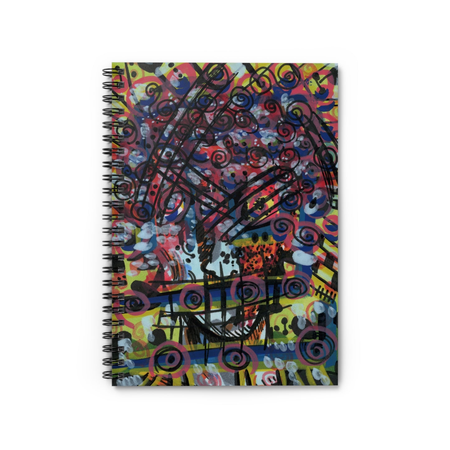 Flower Power Spiral Notebook - Ruled Line