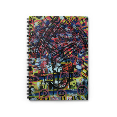 Flower Power Spiral Notebook - Ruled Line