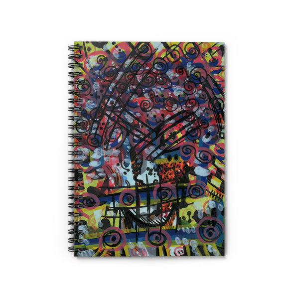 Flower Power Spiral Notebook - Ruled Line