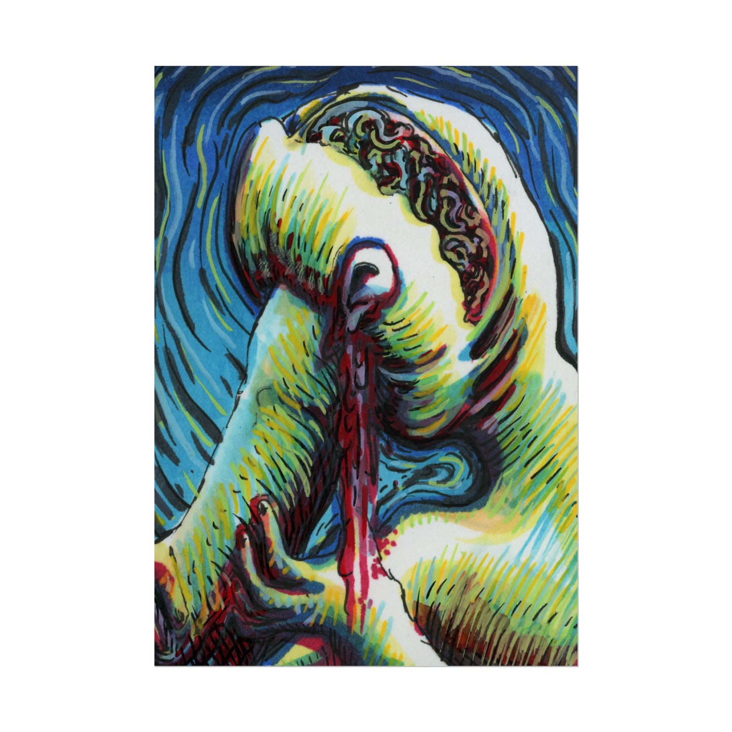 "Face Sludge Slam" poster