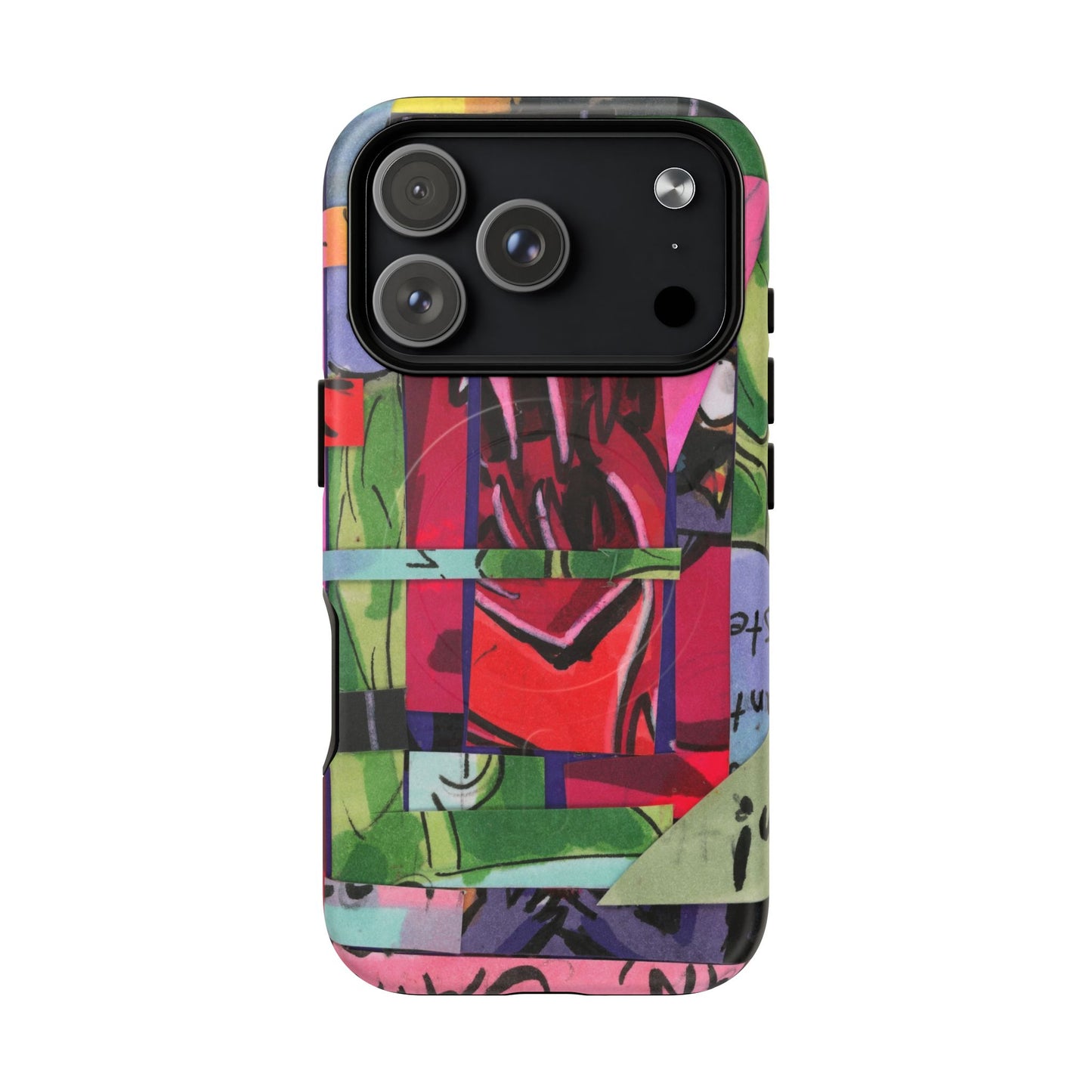 Abstracted Demon Tough Magnetic Cases