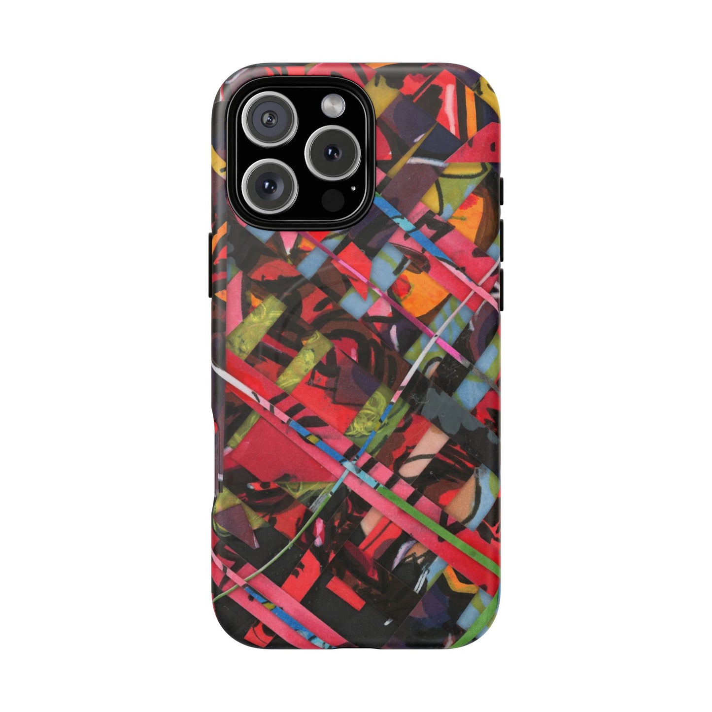 Abstracted Scraps Tough Magnetic Cases