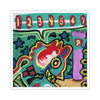 Smiley Creature Kiss-Cut Stickers