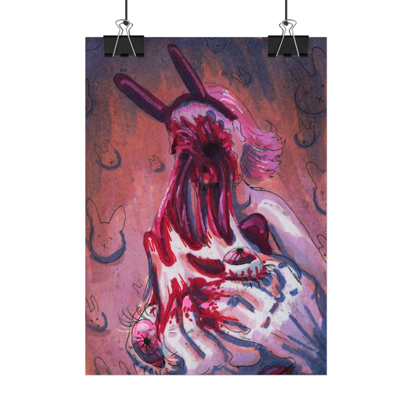 "Face Ripped Off" poster