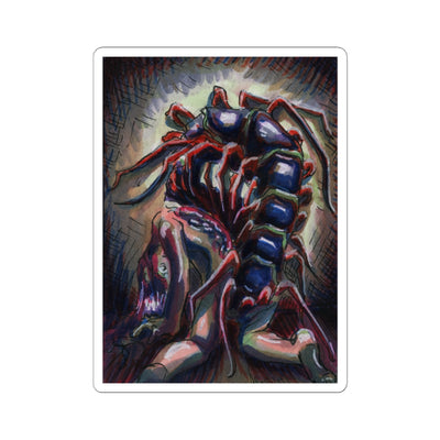 "Centipede Lady" sticker