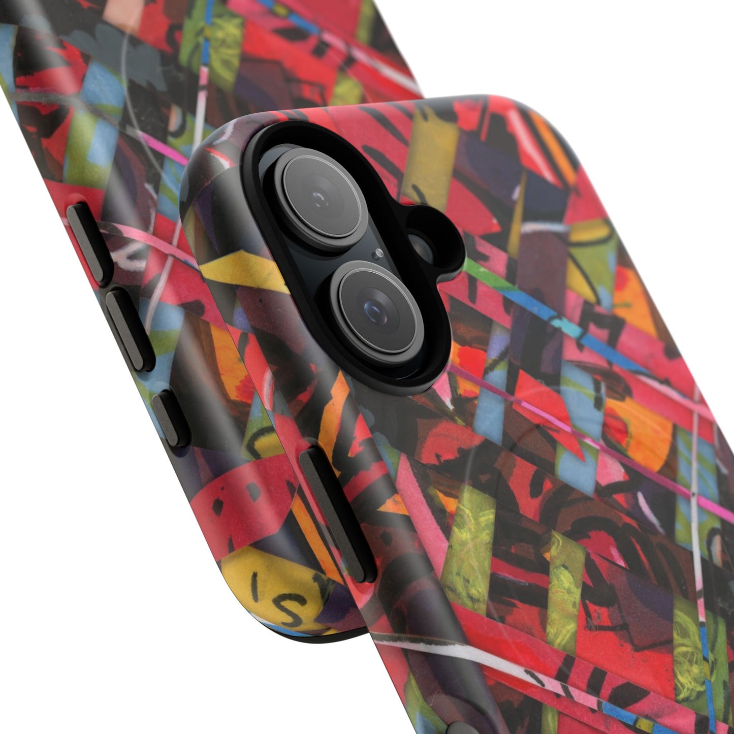 Abstracted Scraps Tough Magnetic Cases