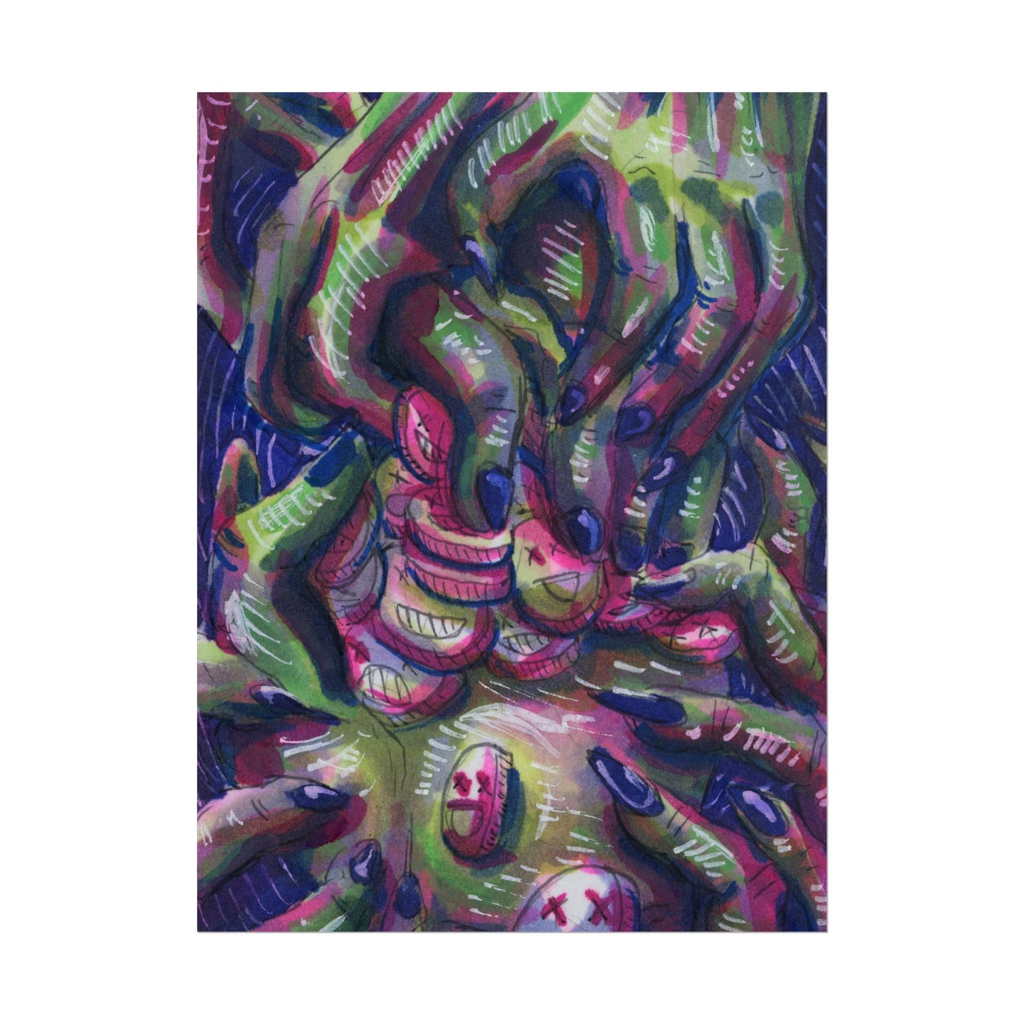 "Unclench my Fist" poster