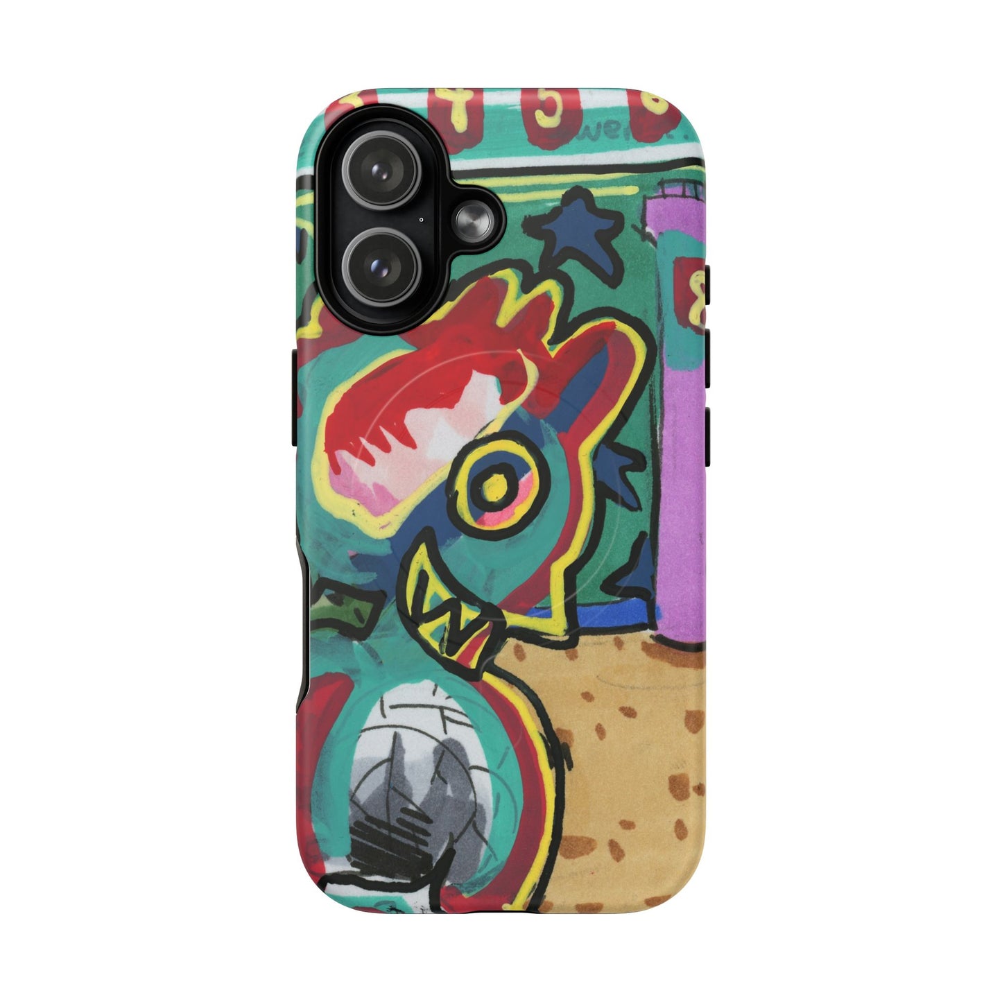 Smiley Creature Tough Magnetic Cases