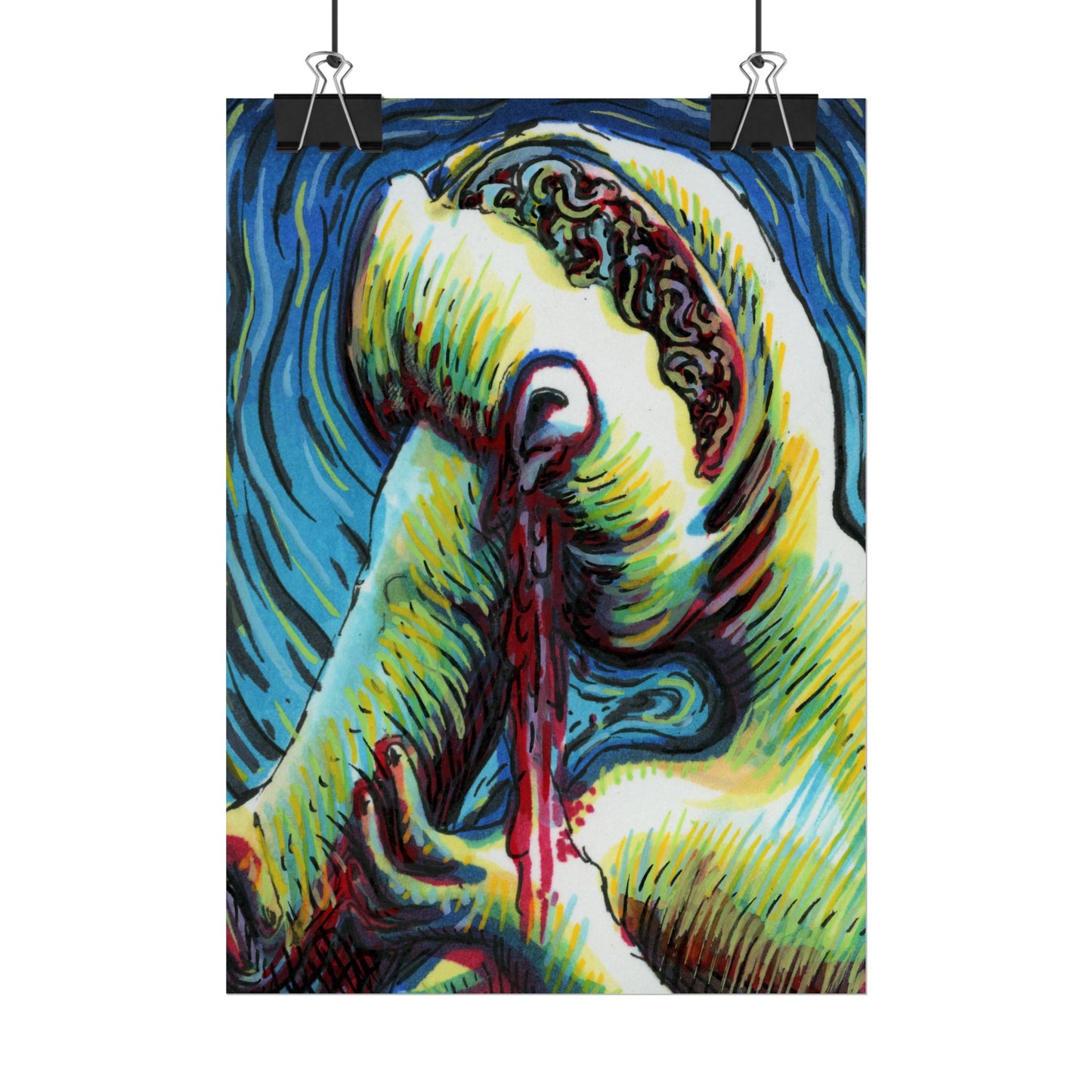 "Face Sludge Slam" poster